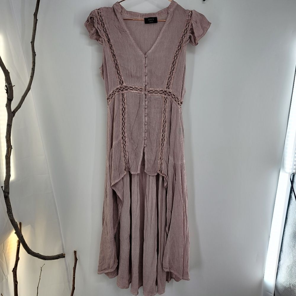 Vici dusty rose boho dress - Picture 9 of 9